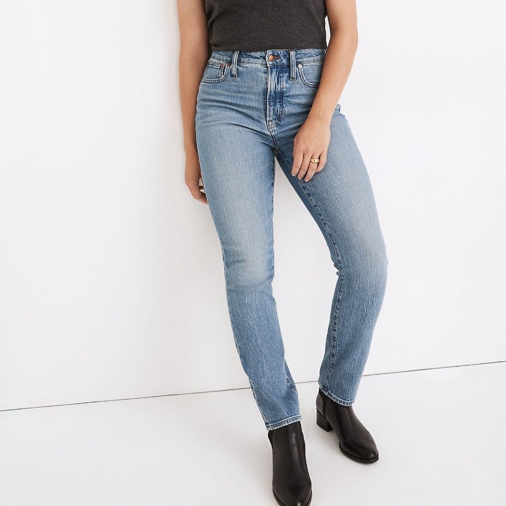 Madewell Women's High Rise Jeans - Light Blue